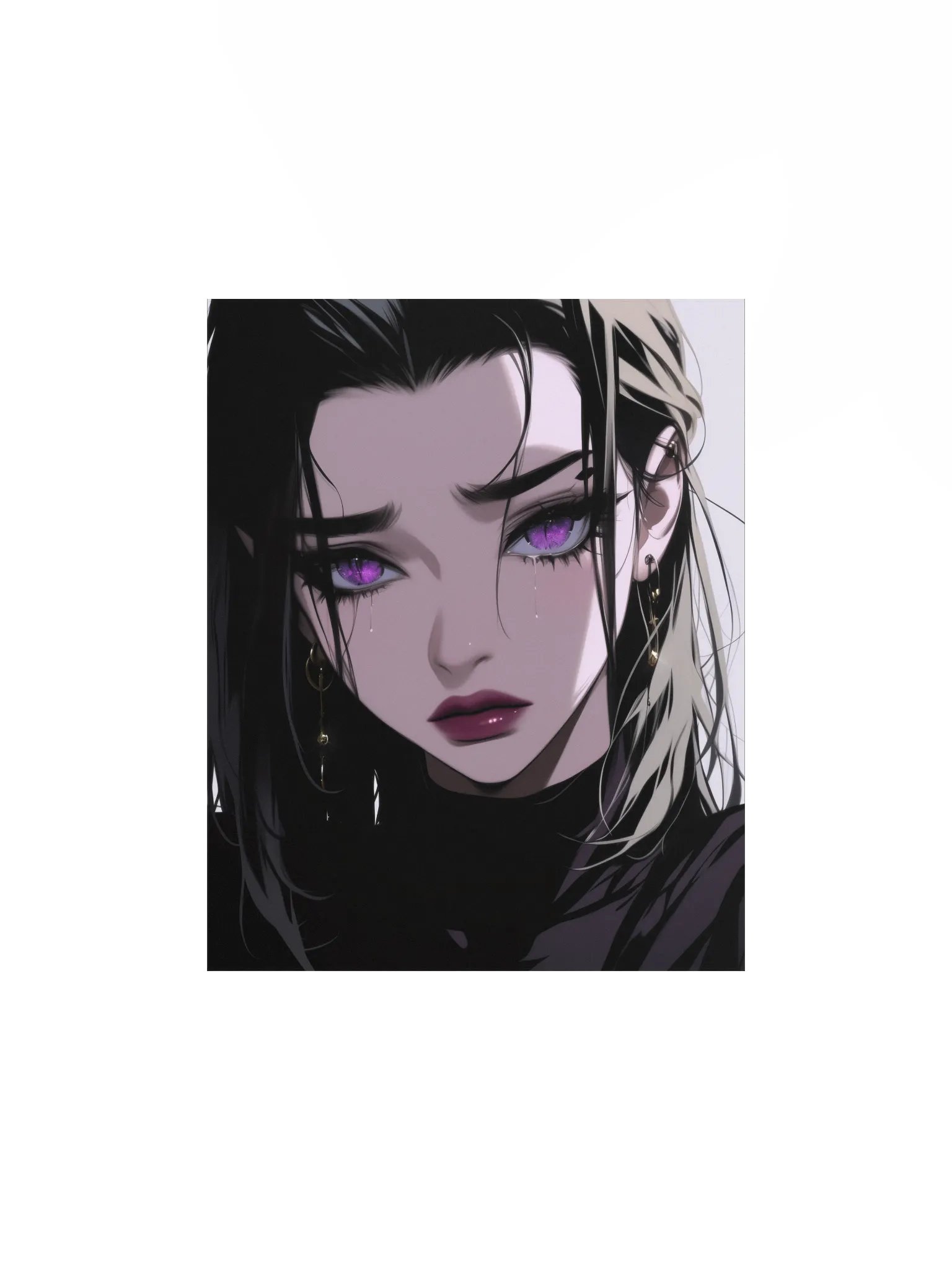 Melancholy Tears Matte Poster product image (2)