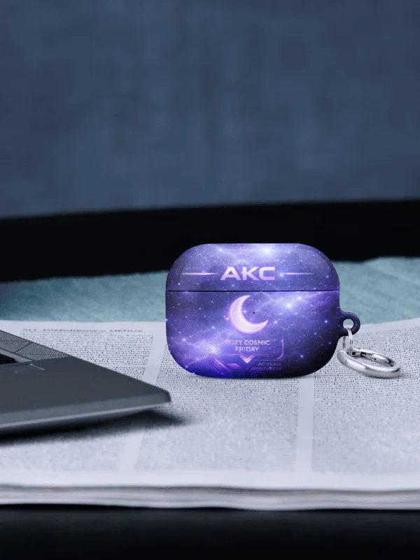 • AKC // Cozy Cosmic Friday AirPods® Case (Gen 3 / Pro Gen 1 / Pro Gen 2) | Arkfall Kitty Collective product image (8)