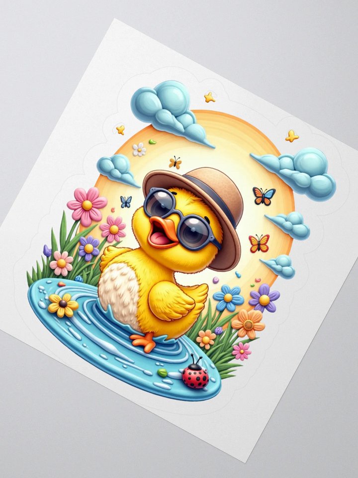Dashing Duckling Sticker Set product image (4)