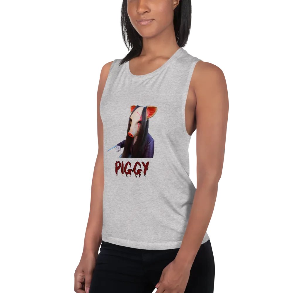 Piggy Women's Muscle Tank product image (3)