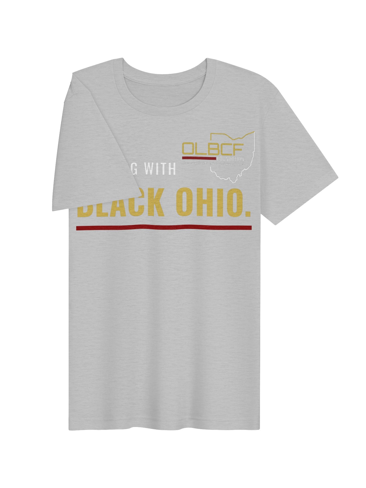 OLBCF Standing With Black Ohio Tee product image (3)