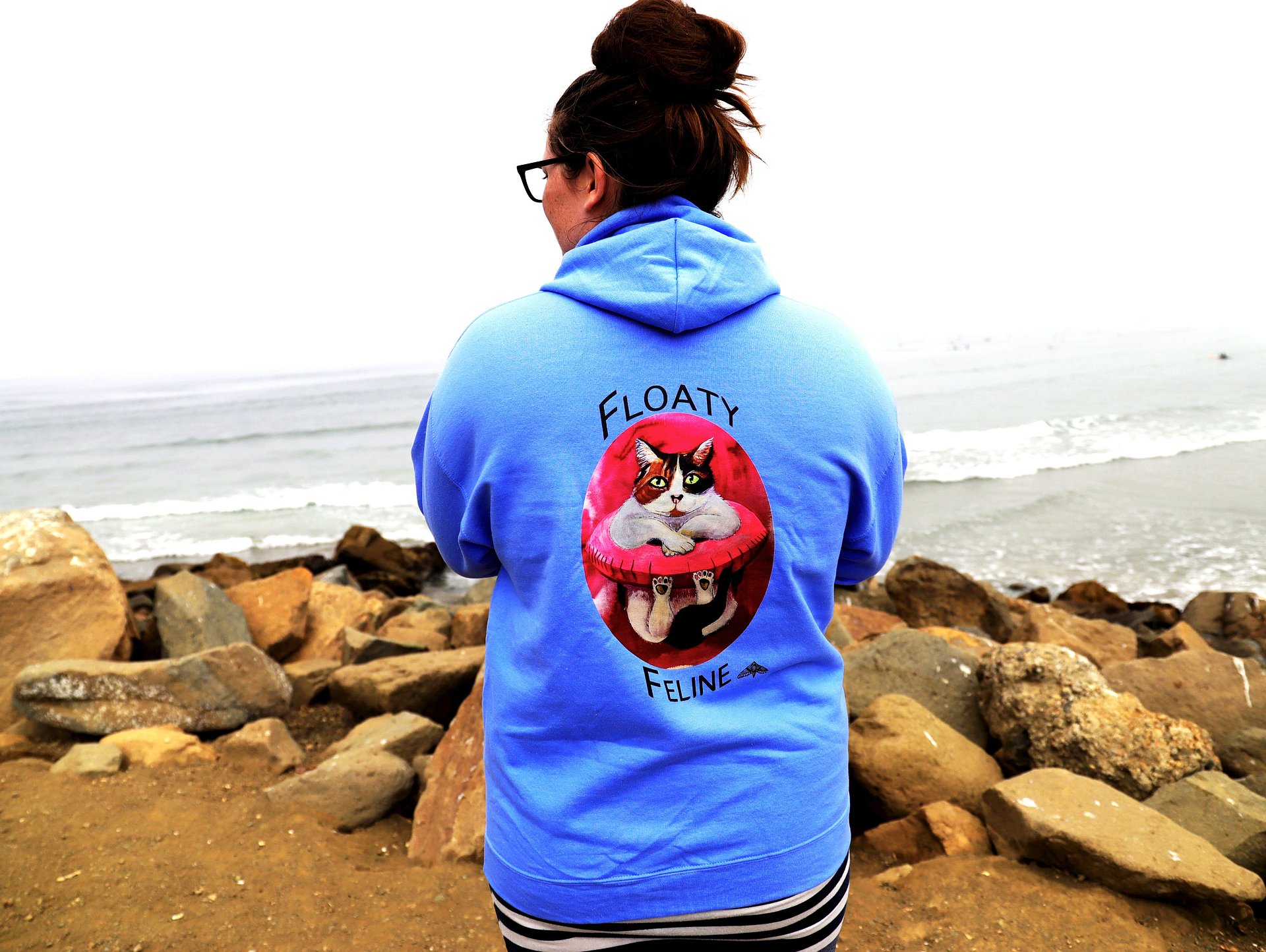 Floaty Feline Hoodie product image (3)