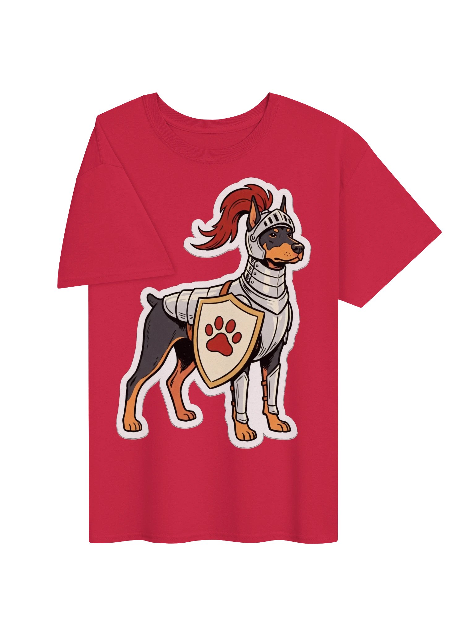 Knight Doberman Tee product image (15)