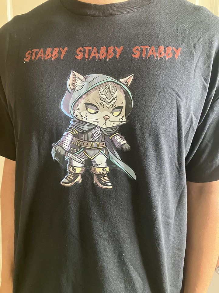 Stabby Kitty T-Shirt product image (2)