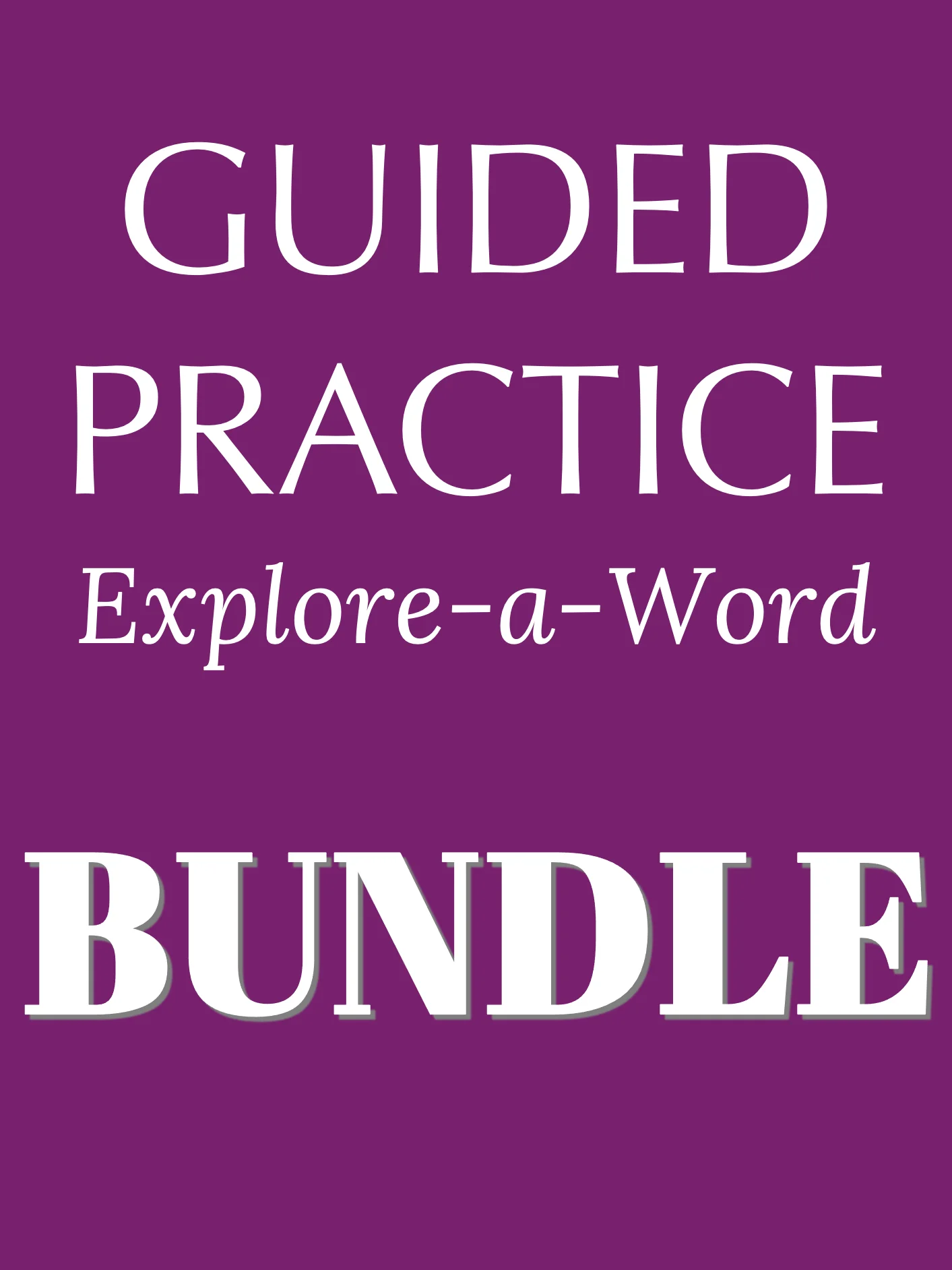 Multisyllabic Words: Guided Practice - Sets 1-3 (Print and Digital) (Grades 4-8) product image (1)