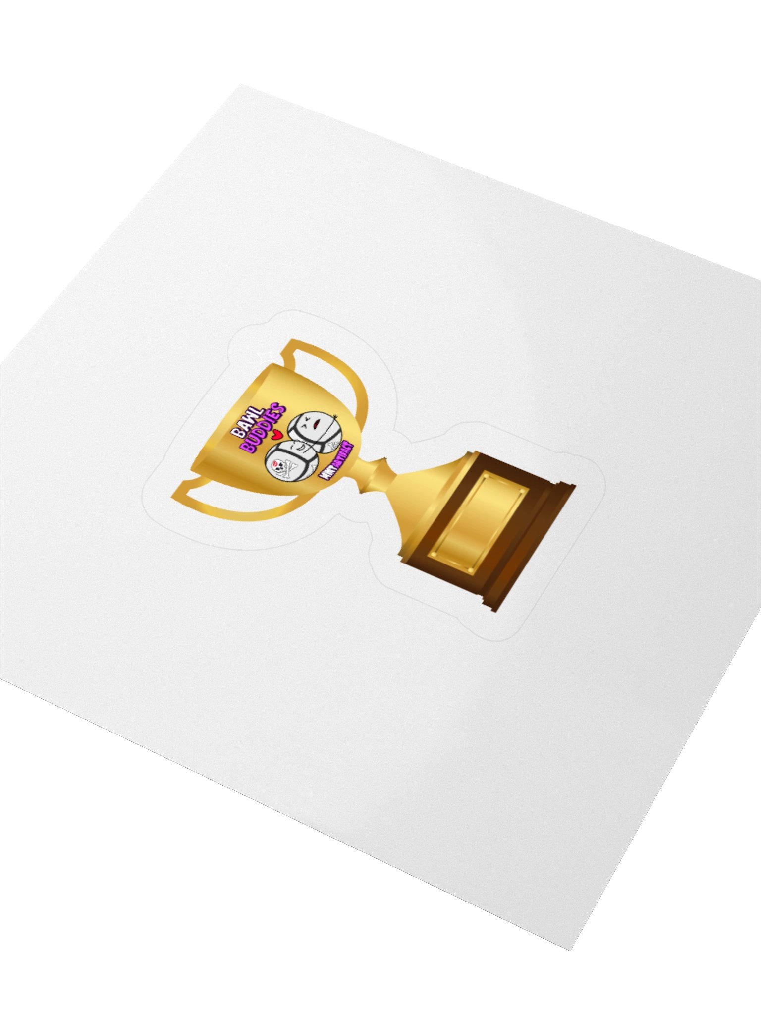 Bawl Buddies trophy Sticker product image (3)