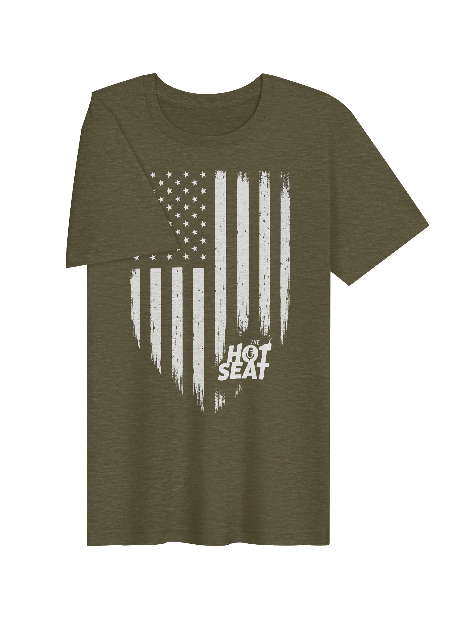 The Hot Seat Distressed American Flag - T-shirt product image (5)