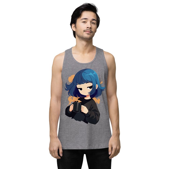 "Morning Mood" – Men's Premium Tank Top product image (2)