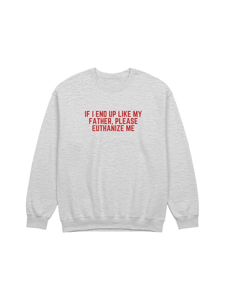If I End Up Like My Mother, Please Euthanize Me Sweatshirt product image (1)
