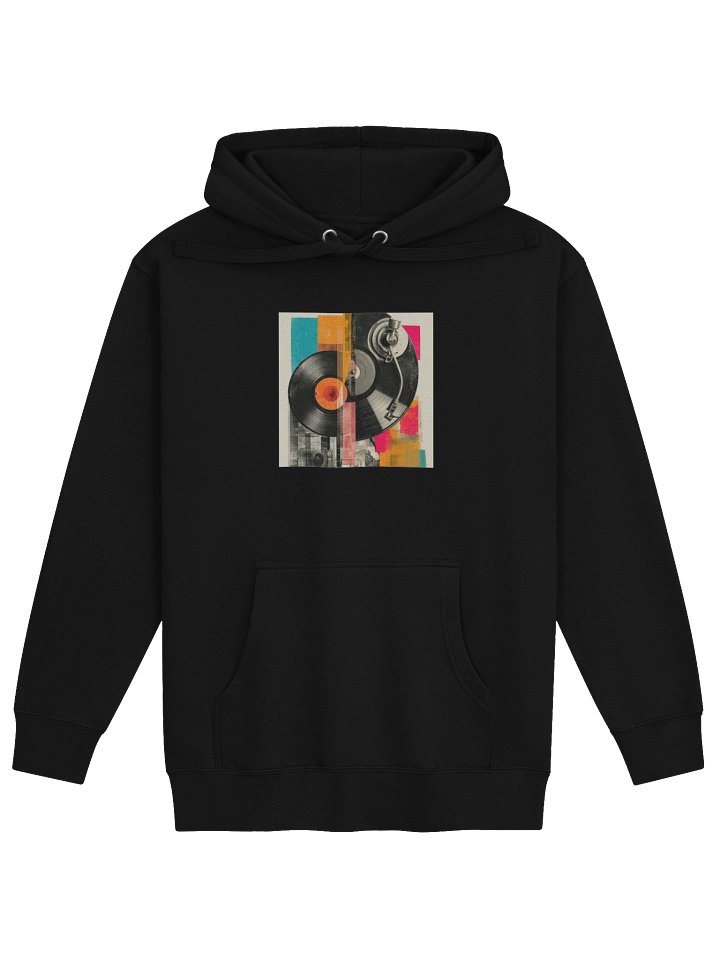 Vinyl Collage Unisex Hoodie product image (1)