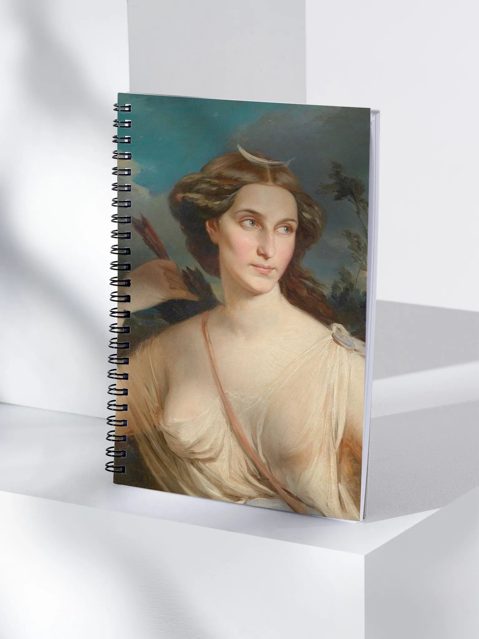 Diana, Goddess of the Hunt Spiral Notebook product image (1)