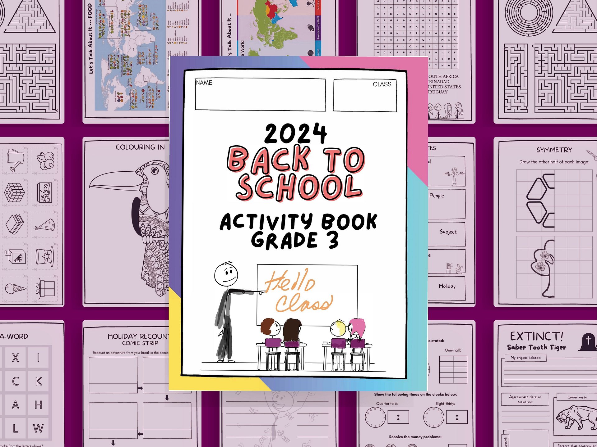 Printable Activity Book product image (1)