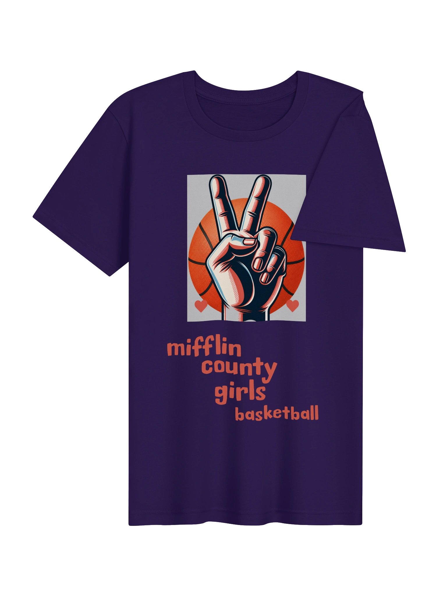 Peace Love & Ball Tee product image (11)