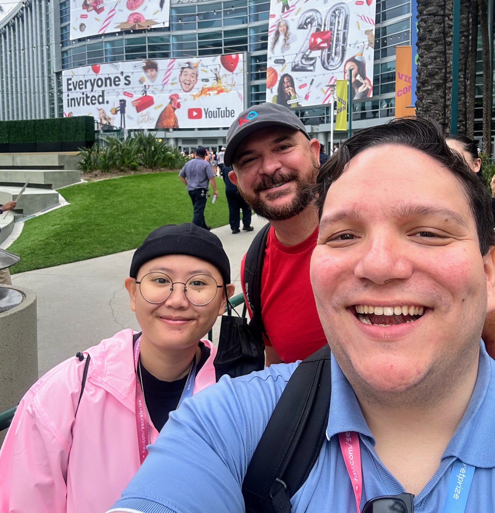 The Kan Do Creators Community team together: Andrew Kan, Ike Do, and Stanley Orchard