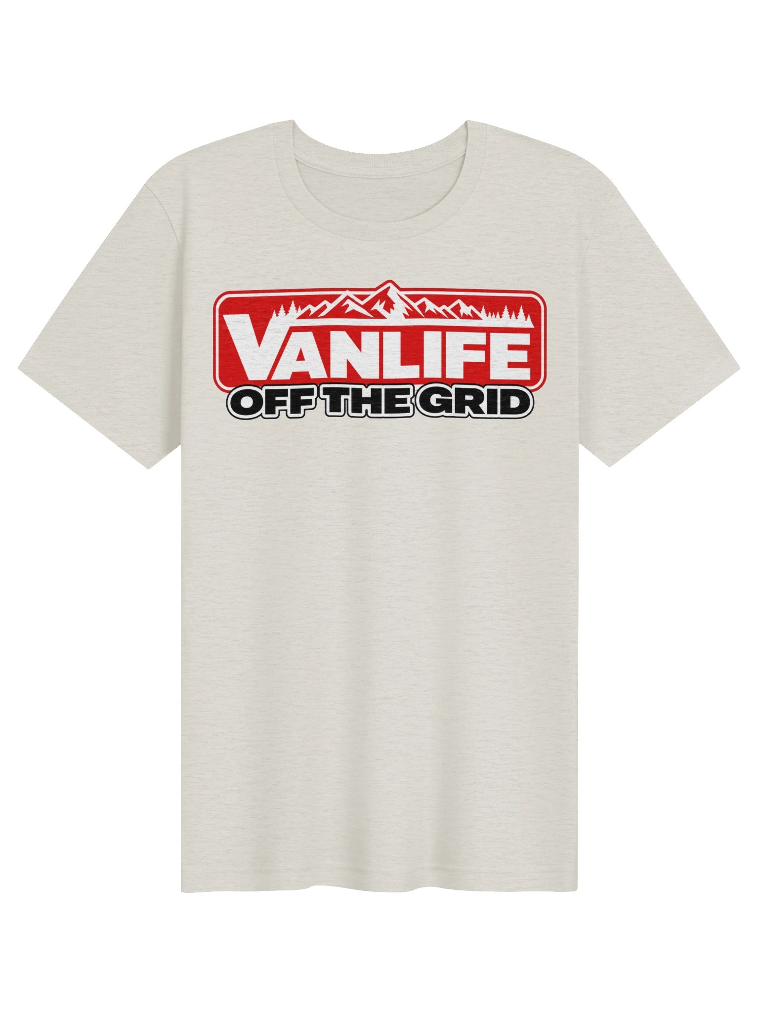 Vanlife Off the Grid Tee | Heather Dust product image (2)
