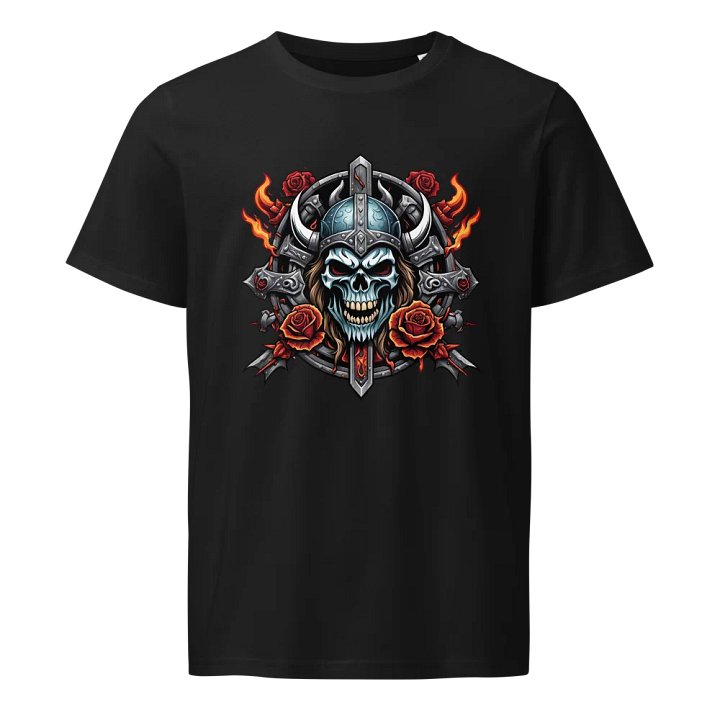 Viking Skull Fury Organic Tee product image (5)