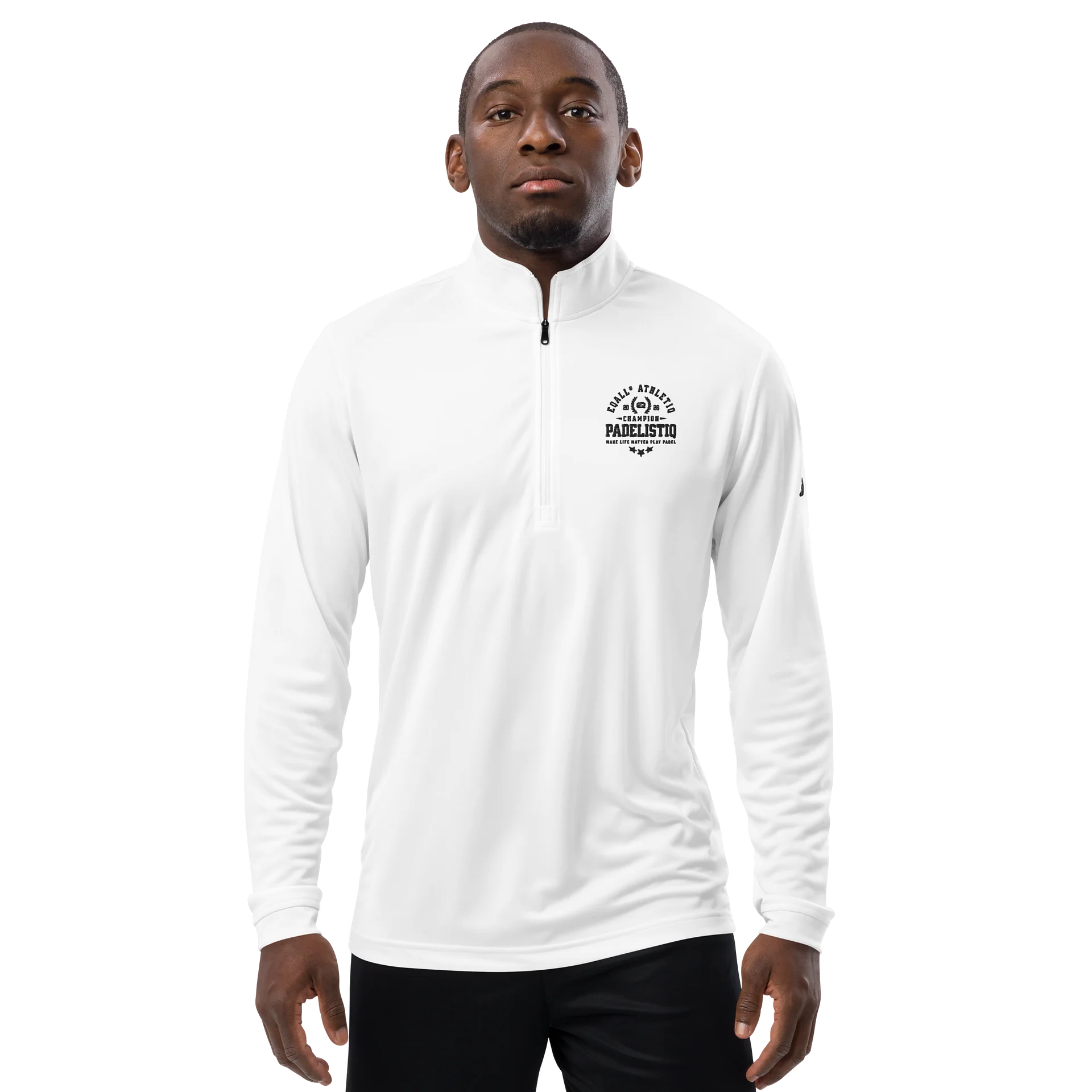 EQALL® PADELISTIQ ft. Adidas® Athletic University Quarter-Zip Pullover product image (1)