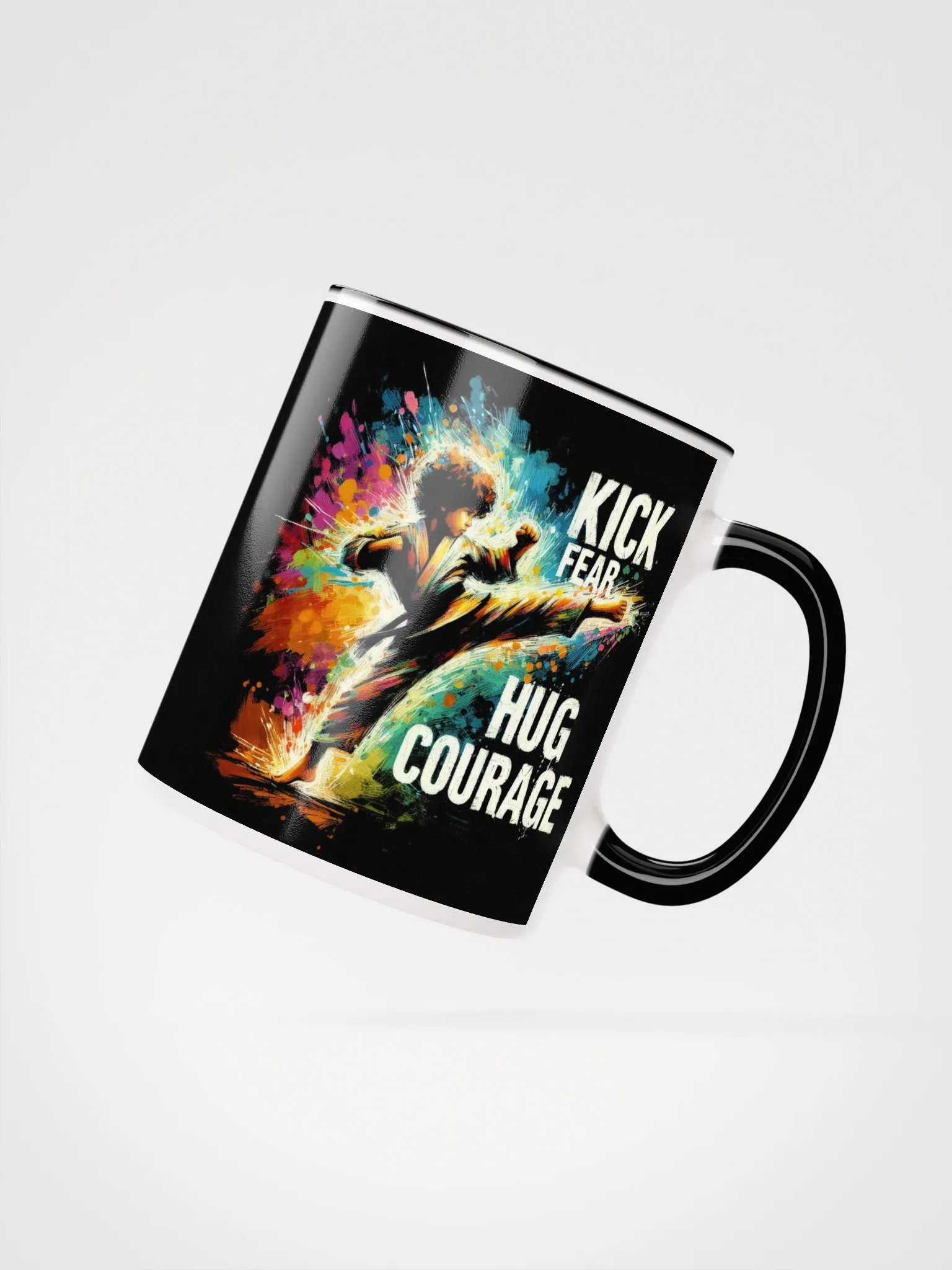 Martial Arts Kick Ceramic Mug product image (2)