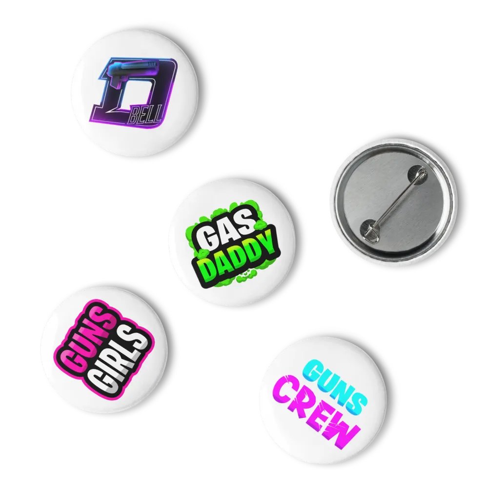 GunsCrew Assorted Button Pins product image (15)
