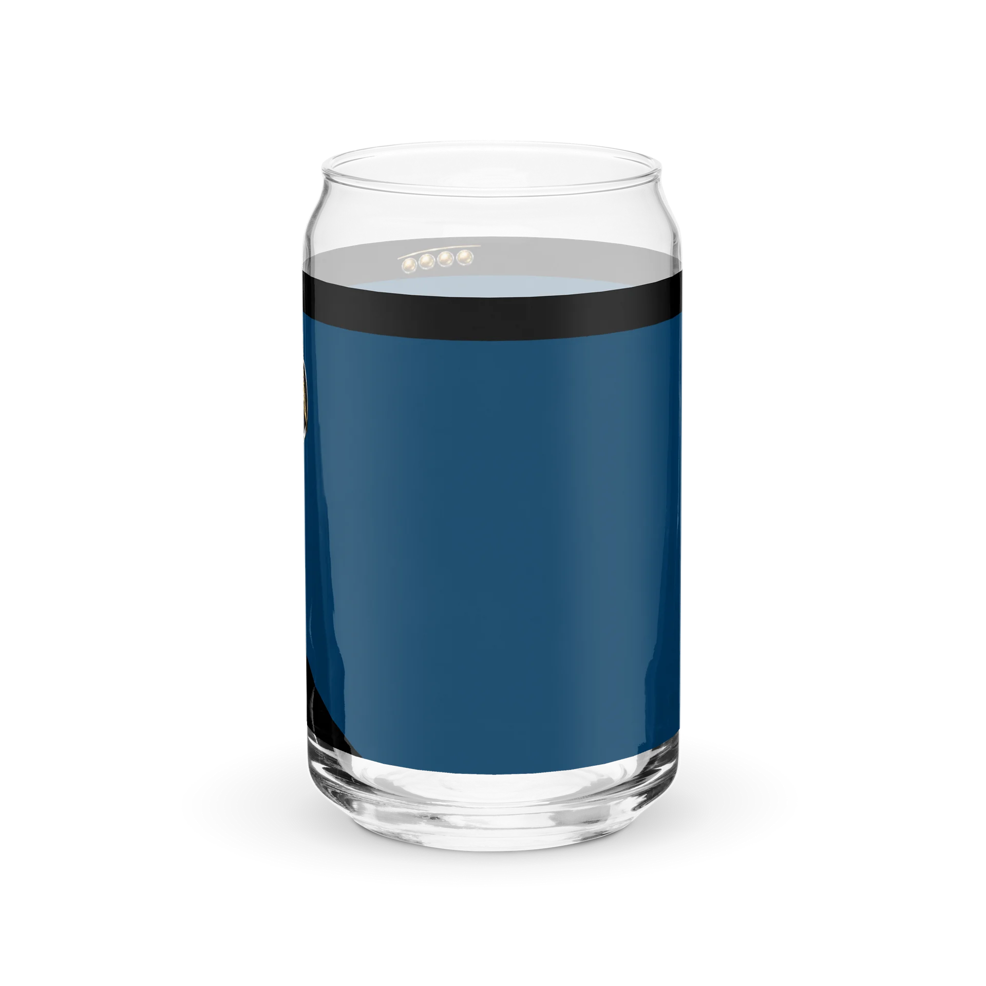 Officer Inspired Can Glass - Blue Division product image (3)
