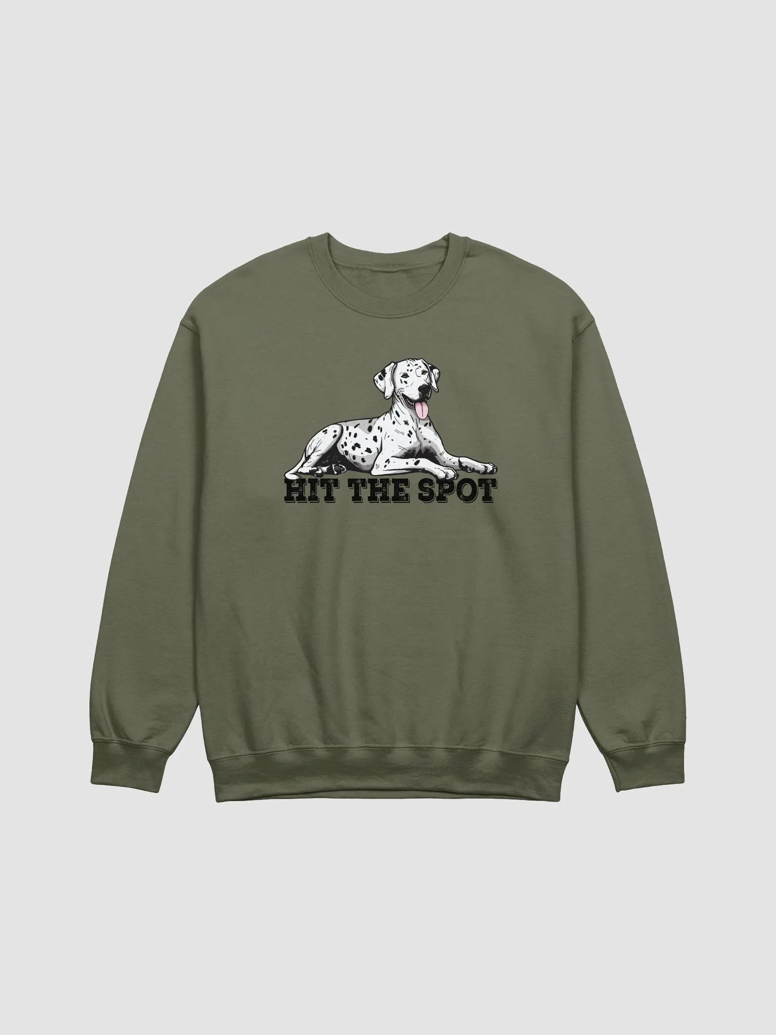 Hit the Spot Sweatshirt of a Dalmatian | Funny Shirt for Dalmatian Paw-rents product image (1)