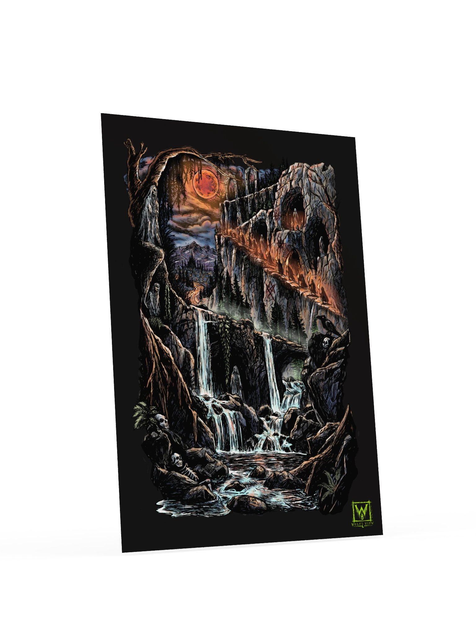 Of Magic, Moons, and Legends- Color Print product image (5)