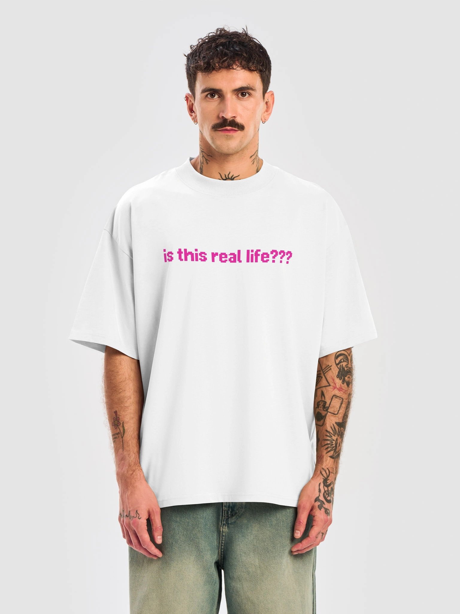 IS THIS REAL LIFE??? baggy pixel tee product image (5)