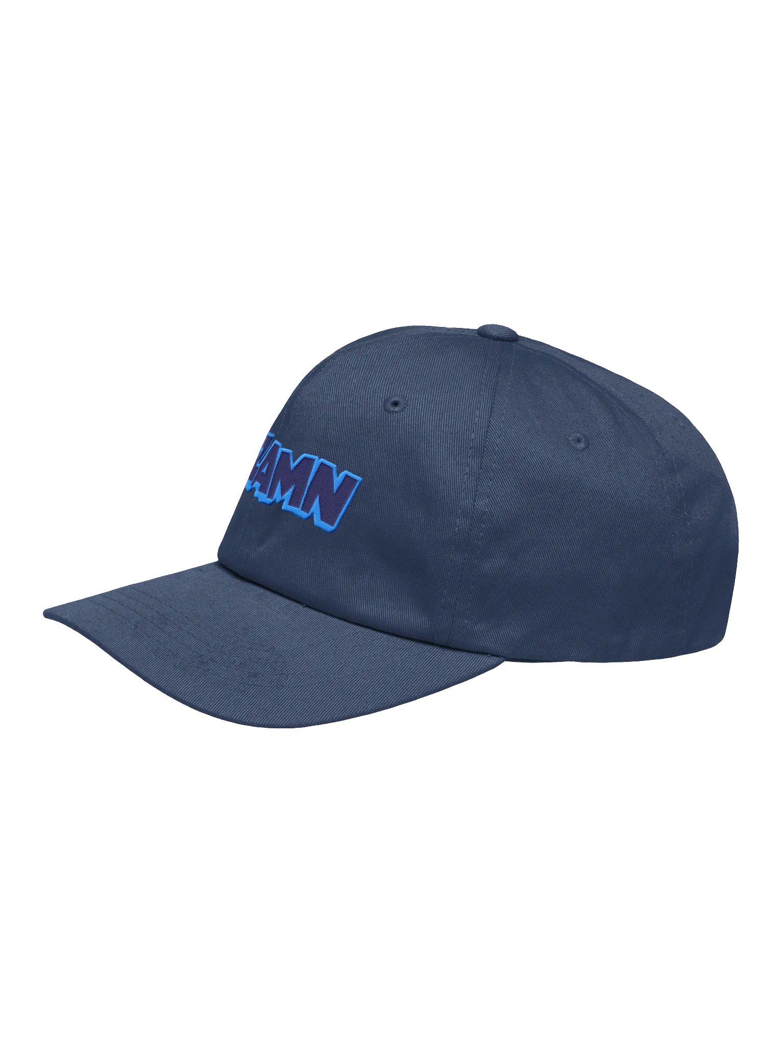 ZAMN Invisi-Logo Dad Hat: Navy product image (1)