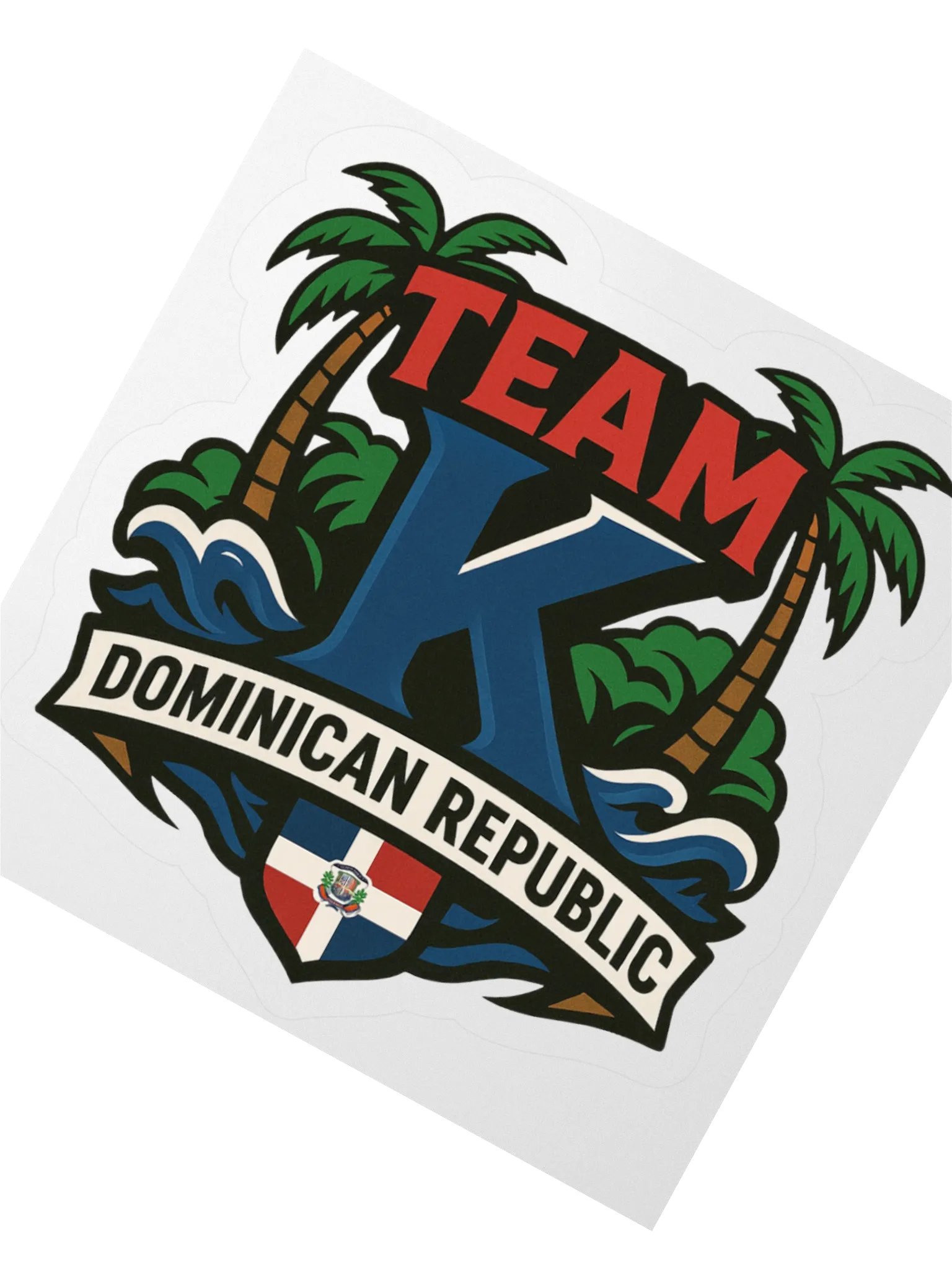 TEAM K Dominican Republic STICKERS product image (2)