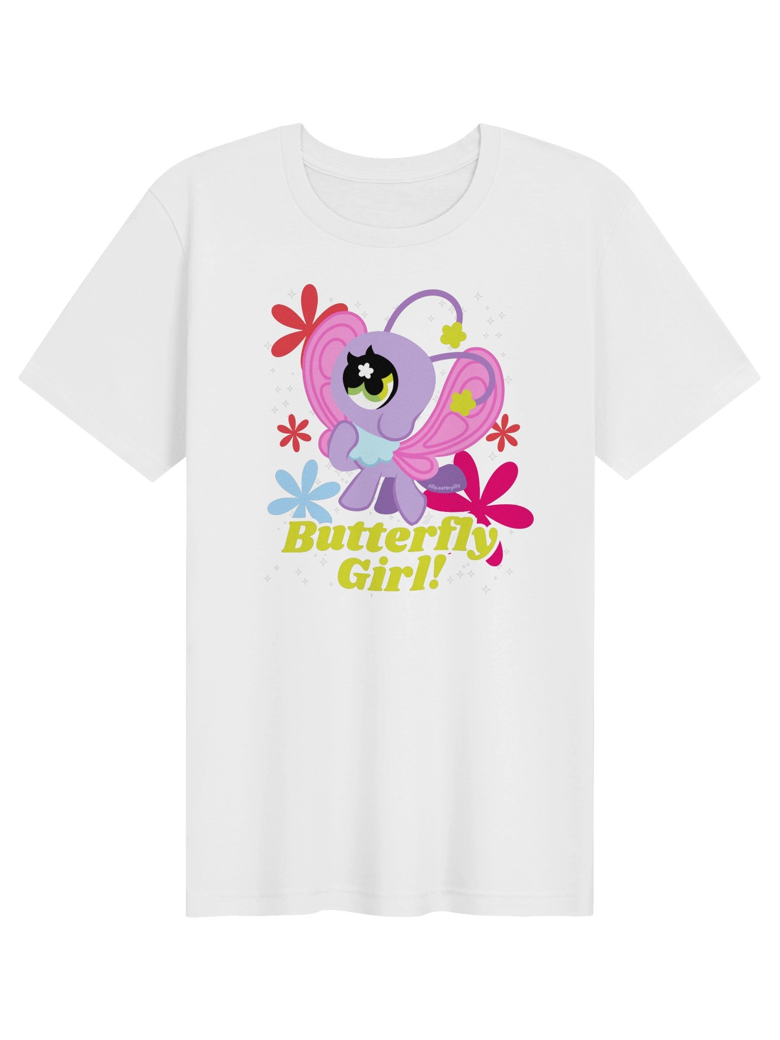 Butterfly Girl Tee (light) product image (1)
