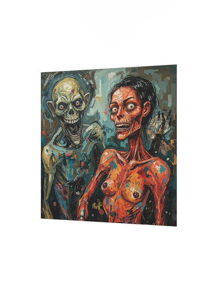 Brushstrokes of the Damned Matte Poster product image (8)