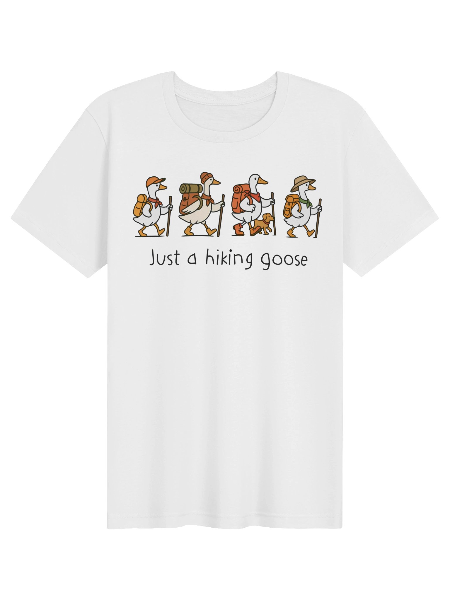 Just a Hiking Goose T-Shirt product image (10)