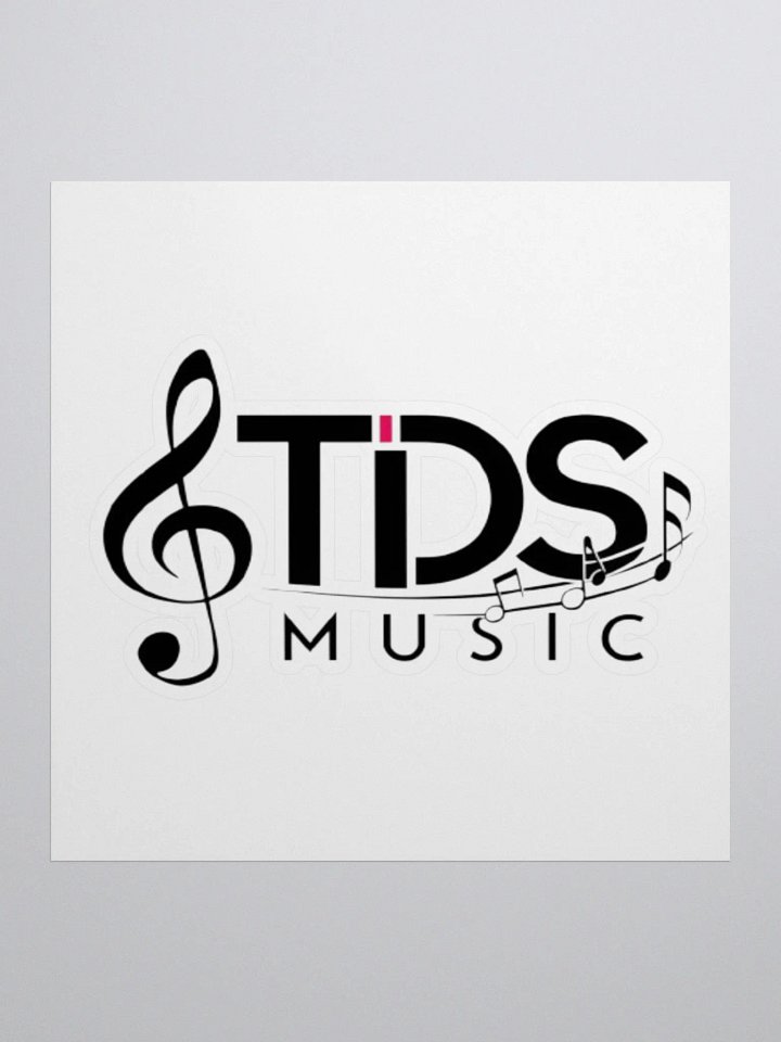 Exclusive TDS MUSIC Logo Sticker - Premium Kiss Cut Vinyl product image (1)