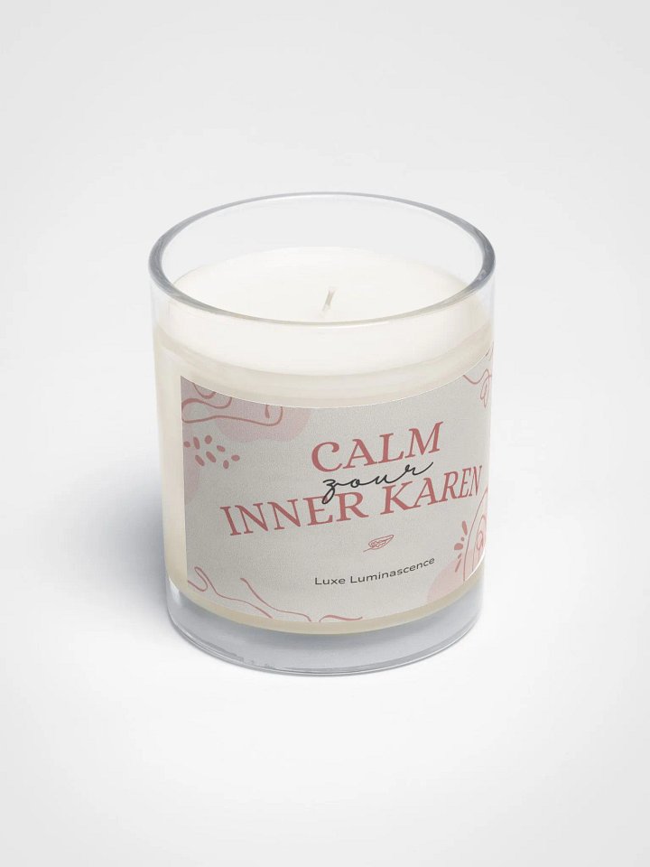 Calm Your Inner Karen Funny Quote Candles product image (2)