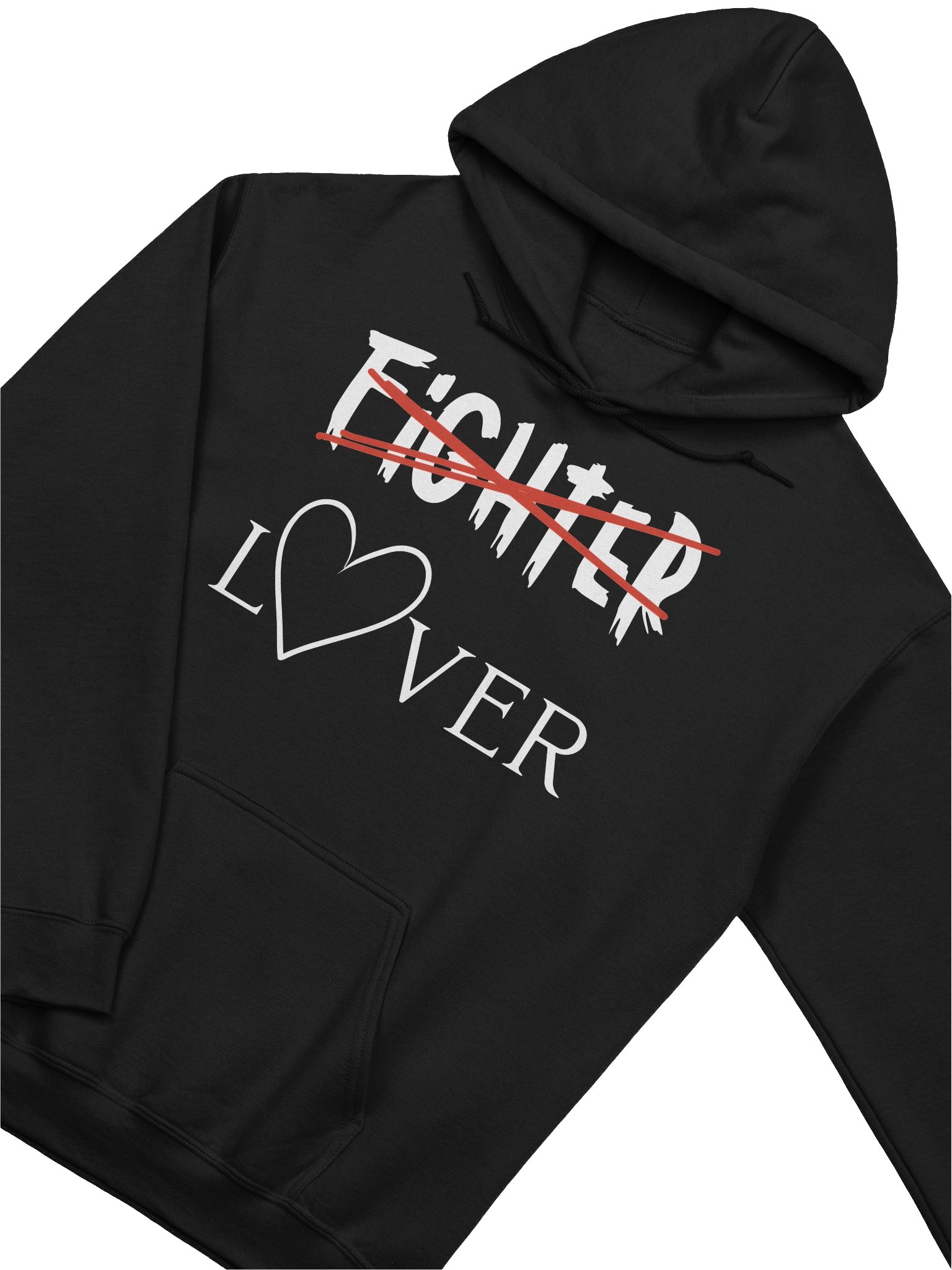 Lover Not A Fighter Hoodie product image (3)