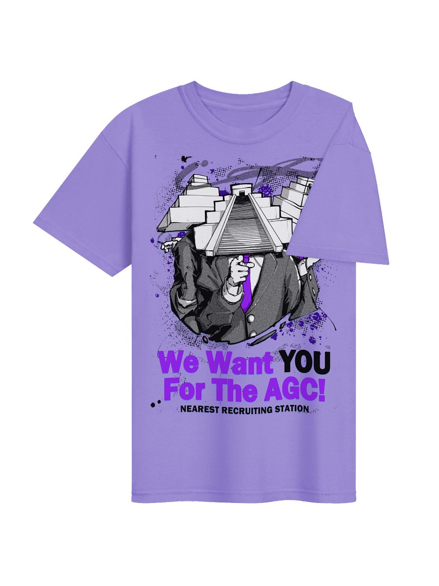 AGC RECRUIT TEE PURPLE product image (4)