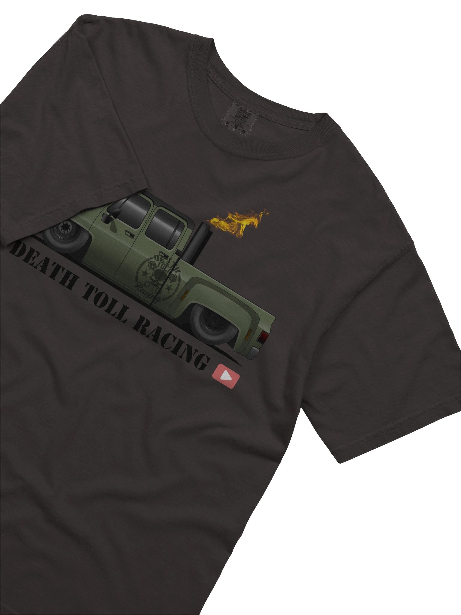 Flaming DTR 3500 Truck T-Shirt product image (25)