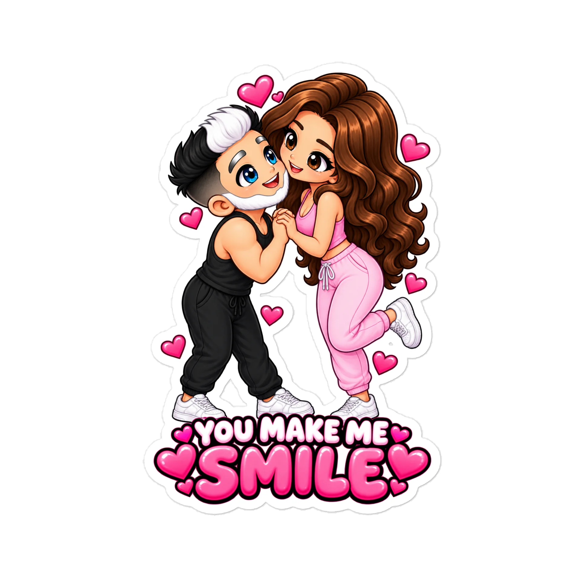 You Make Me Smile Sticker product image (1)