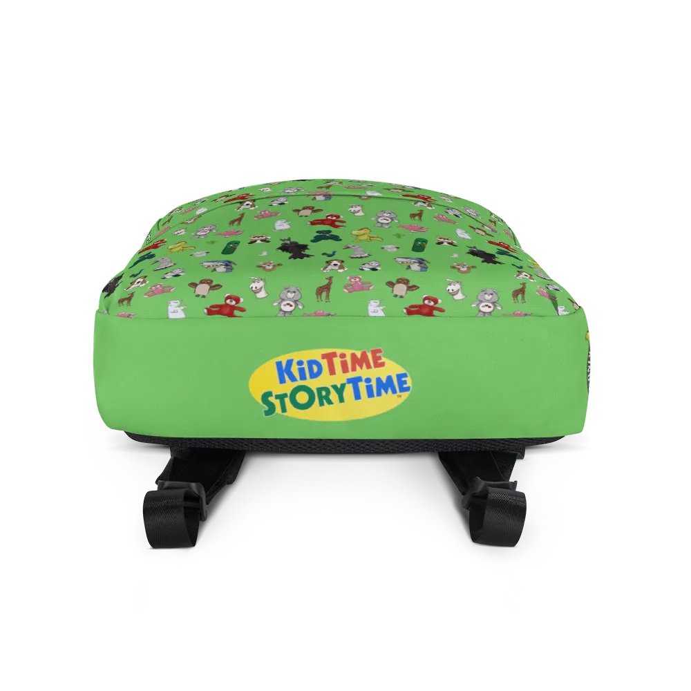 The KidTime StoryTime Character Backpack (Green) product image (1)