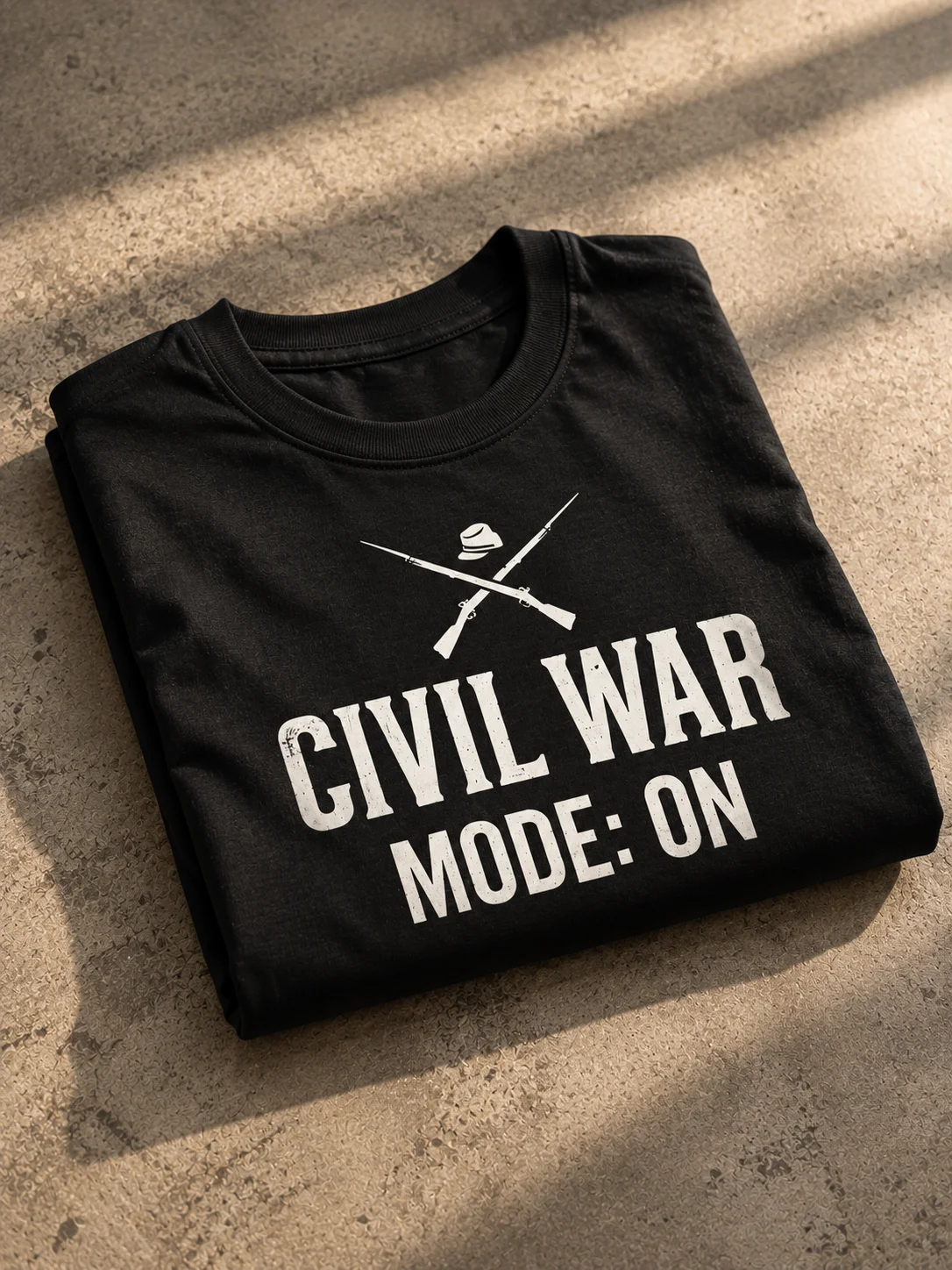 Civil War Mode On T-Shirt – Funny Civil War T-Shirt product image (1)