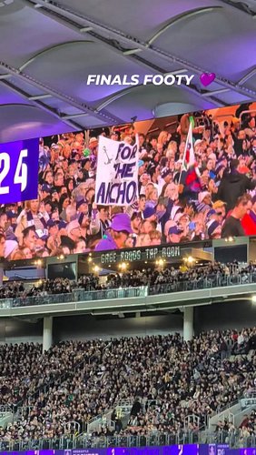 And we're underway. 💜⚓️

Finals footy at Optus. Freo vs Hawthorn. Let's go, Dockers!

#ForeverFreo #FreoFinals #AFLFinals #Fr...