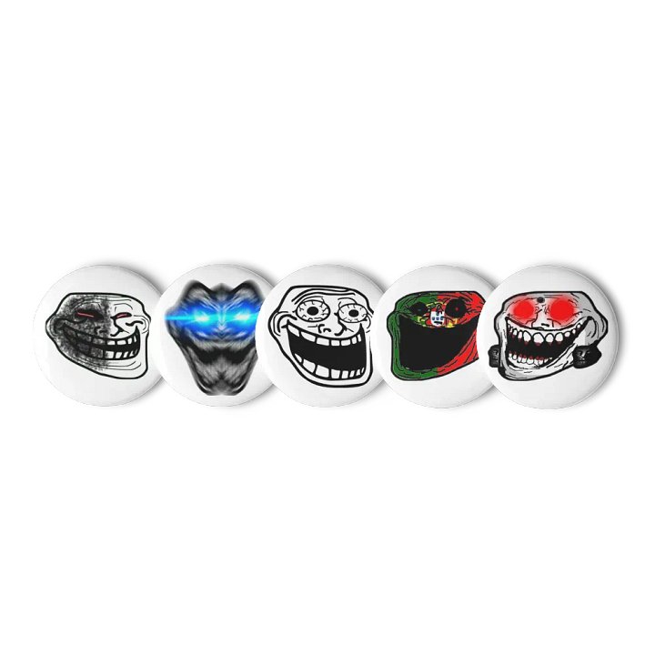 TROLLFACE PIN product image (1)