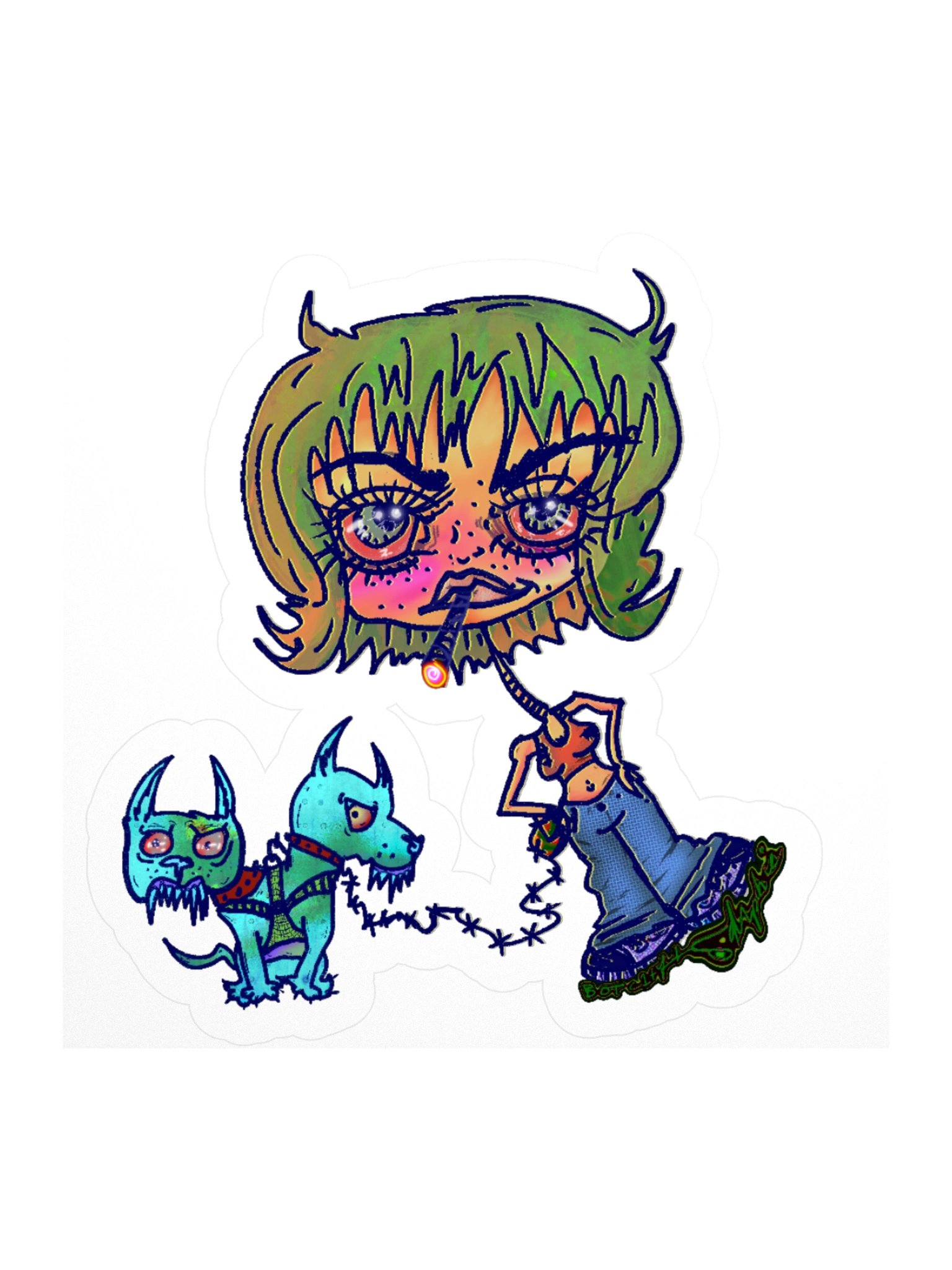 WALK IT OUT ● Vinyl Sticker product image (1)