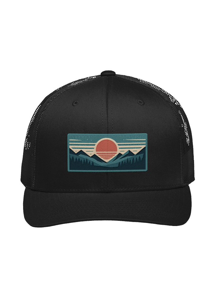Mountains and sunset cap product image (1)