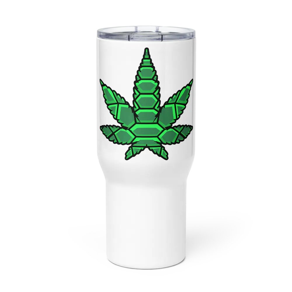 Leaf Travel Mug with a Handle product image (1)
