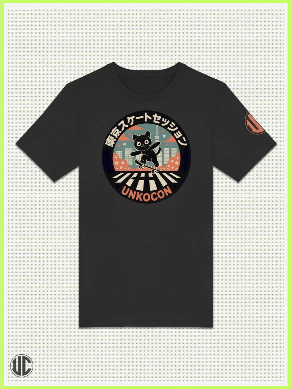 Tokyo Skate Session – UnkoCon Graphic T-Shirt product image (1)