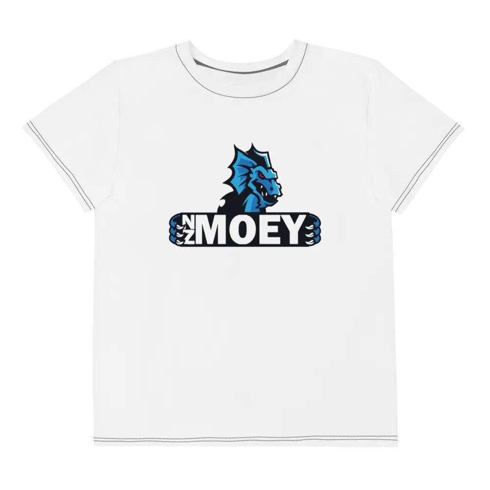 NZMOEY Logo Youth Crew Neck T-Shirt product image (3)