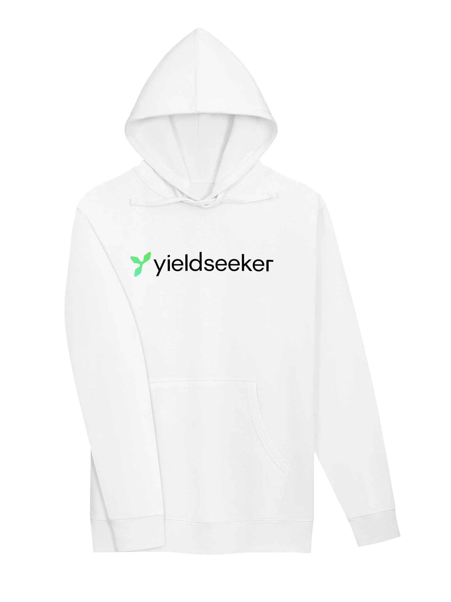 YieldSeeker Premium Hoodie - White product image (3)