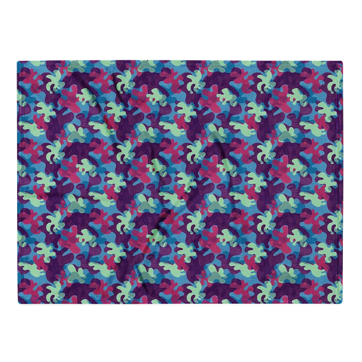 Mermaid Blobs Throw Blanket product image (2)