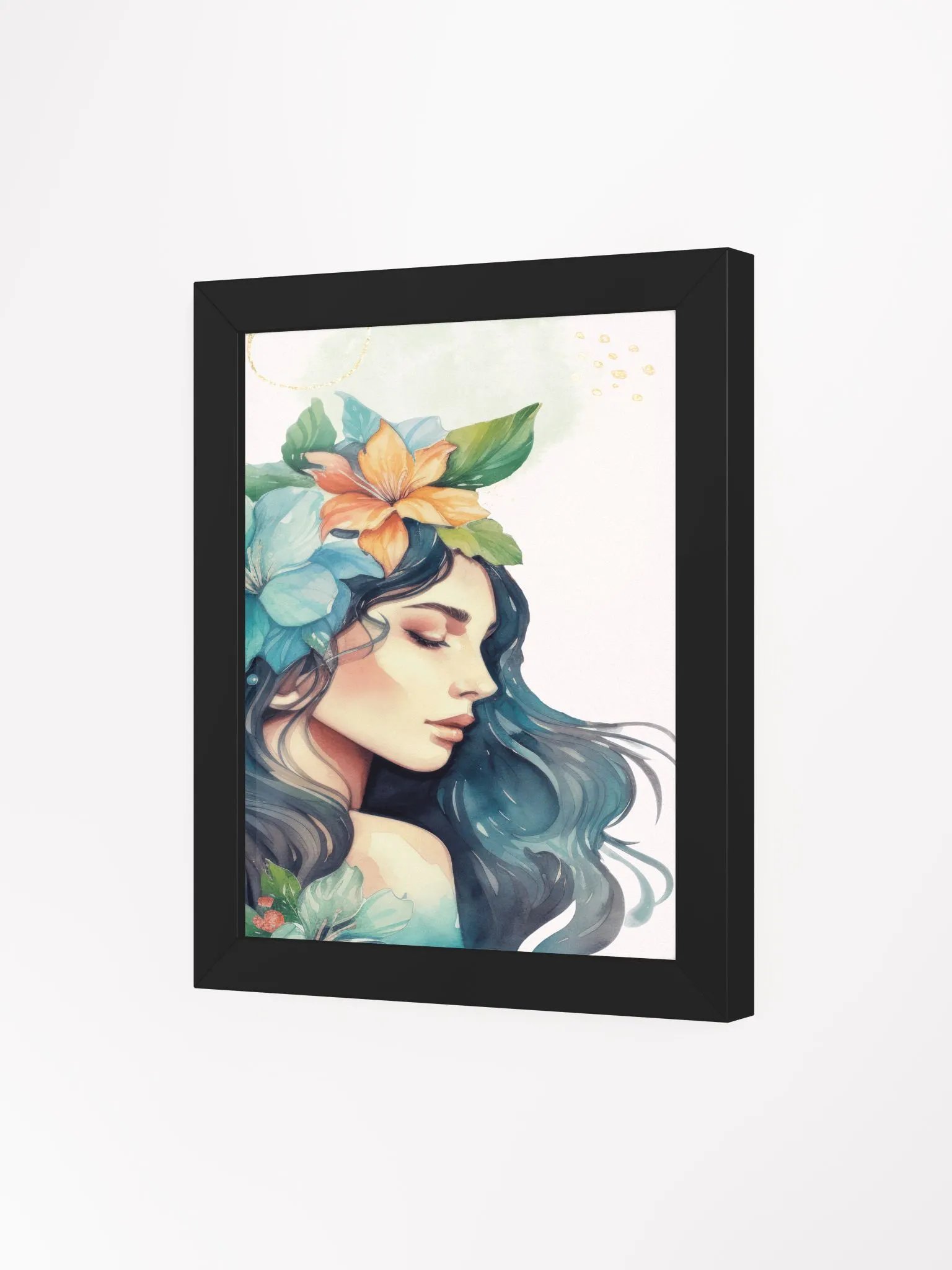 Floral Serenity Framed Poster product image (74)